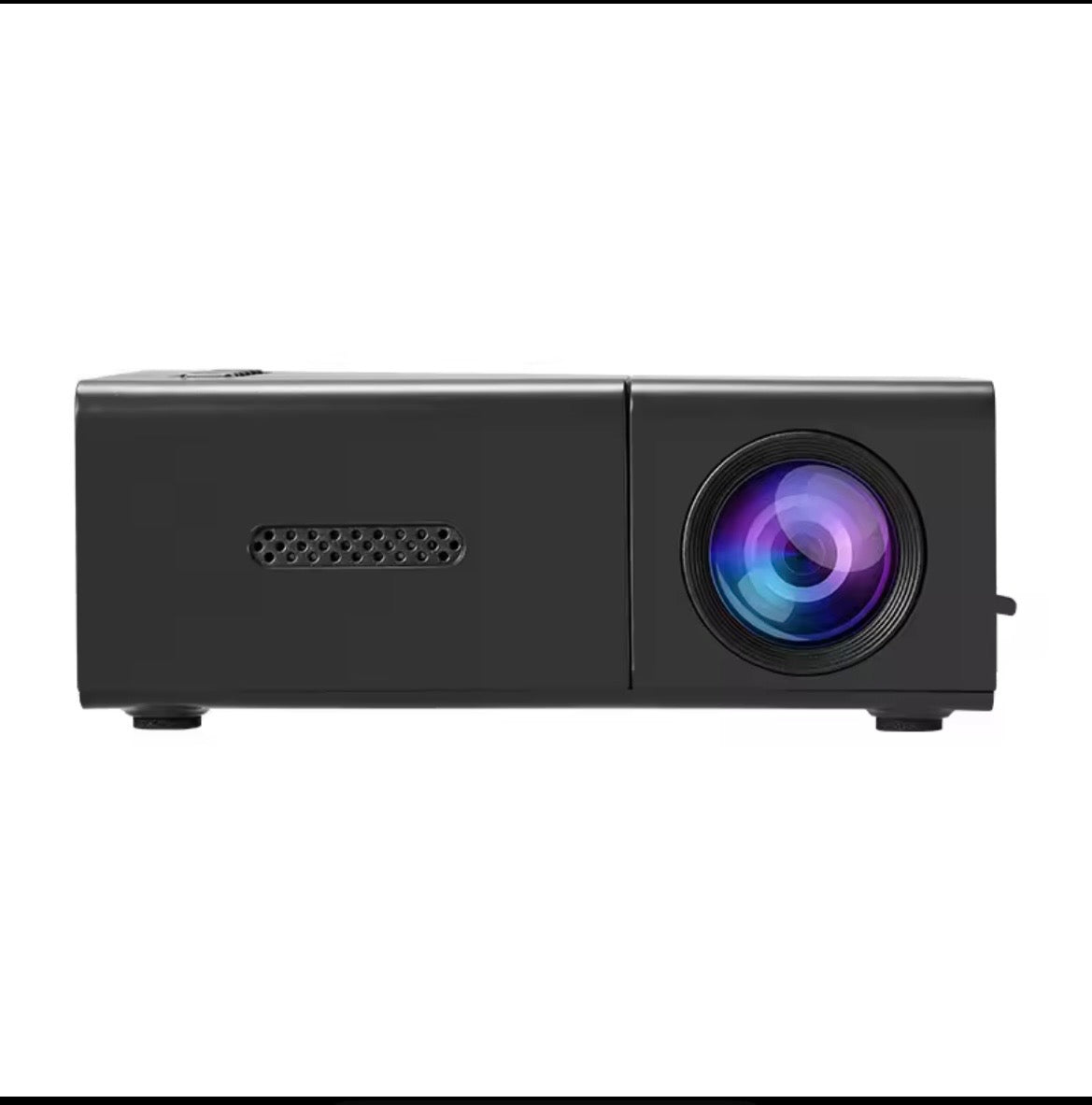 Mini Projecteur Portable LED HD – Compatible iPhone & Android avec Télécommande et Recharge USB