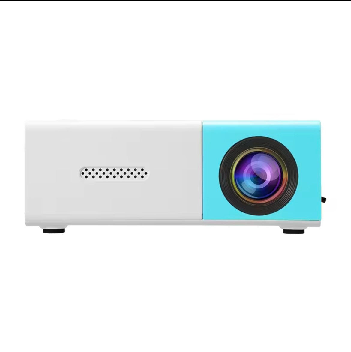 Mini Projecteur Portable LED HD – Compatible iPhone & Android avec Télécommande et Recharge USB